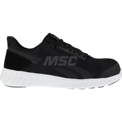 Work Boot: Size 11.5, 2-3/4″ High, Composite, Composite Toe Black & White, Wide Width