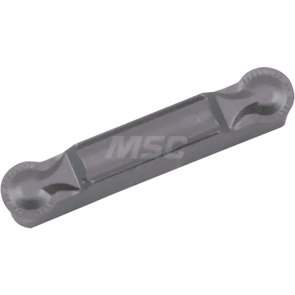 Grooving Insert: GDFM5020CM PR1215, Solid Carbide Megacoat, Neutral, 5 mm Cutting Width, 32 mm Max Depth, Series KGD