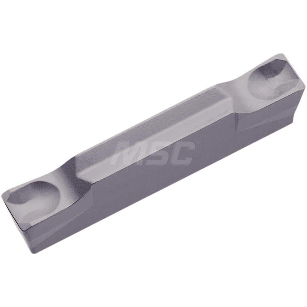 Grooving Insert: GMM3020TK PR915, Solid Carbide TiAlN Finish, Neutral, 3 mm Cutting Width, 20 mm Max Depth, Series KGM