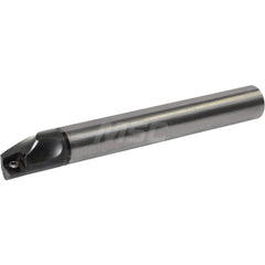 Indexable Boring Bar:  E10XSCLCR3A,  19.56 mm Min Bore,  N/A Steel & Solid Carbide 8.7000″ OAL,  Screw,  Uses CCGT325 ™, CCMT325 ™, CCET325 ™, CCGW325 ™ & CCMW325 ™ Inserts