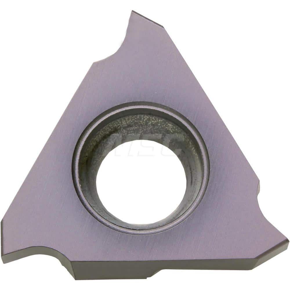 Grooving Insert: GBA43 PR1625, Solid Carbide Megacoat Nano Finish, Left Hand, 2.65 mm Cutting Width, 5 mm Max Depth, Series GBA