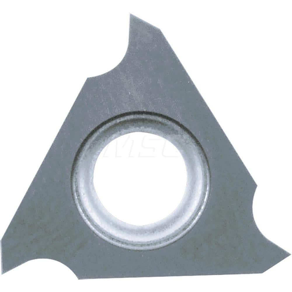 Grooving Insert: GBF32 GW15, Solid Carbide Co & WC Finish, Left Hand, 0.95 mm Cutting Width, 2 mm Max Depth, Series GBF