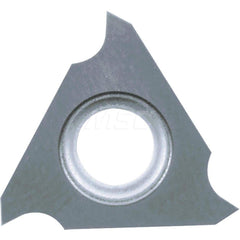 Grooving Insert: GBF32 GW15, Solid Carbide Co & WC Finish, Left Hand, 1.2 mm Cutting Width, 2 mm Max Depth, Series GBF