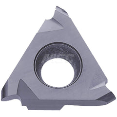Grooving Insert: GBA43R PR1625, Solid Carbide Megacoat Nano Finish, Left Hand, 2.5 mm Cutting Width, 4 mm Max Depth, Series GBA
