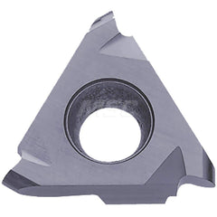 Grooving Insert: GBA43R PR1625, Solid Carbide Megacoat Nano Finish, Right Hand, 4 mm Cutting Width, 5 mm Max Depth, Series GBA
