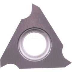 Grooving Insert: GBF32 PR1215, Solid Carbide Megacoat, Left Hand, 1 mm Cutting Width, 2 mm Max Depth, Series GBF