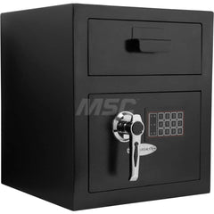 Safes; Type: Depository Safe; Internal Width (Inch): 13-3/4; Internal Height (Inch): 16; Internal Depth (Inch): 13-3/4; External Width (Inch): 13-1/2; External Height (Inch): 7-39/64; External Depth (Inch): 11-1/2; UL Fire Rating (Hours): Not Rated; Cubic