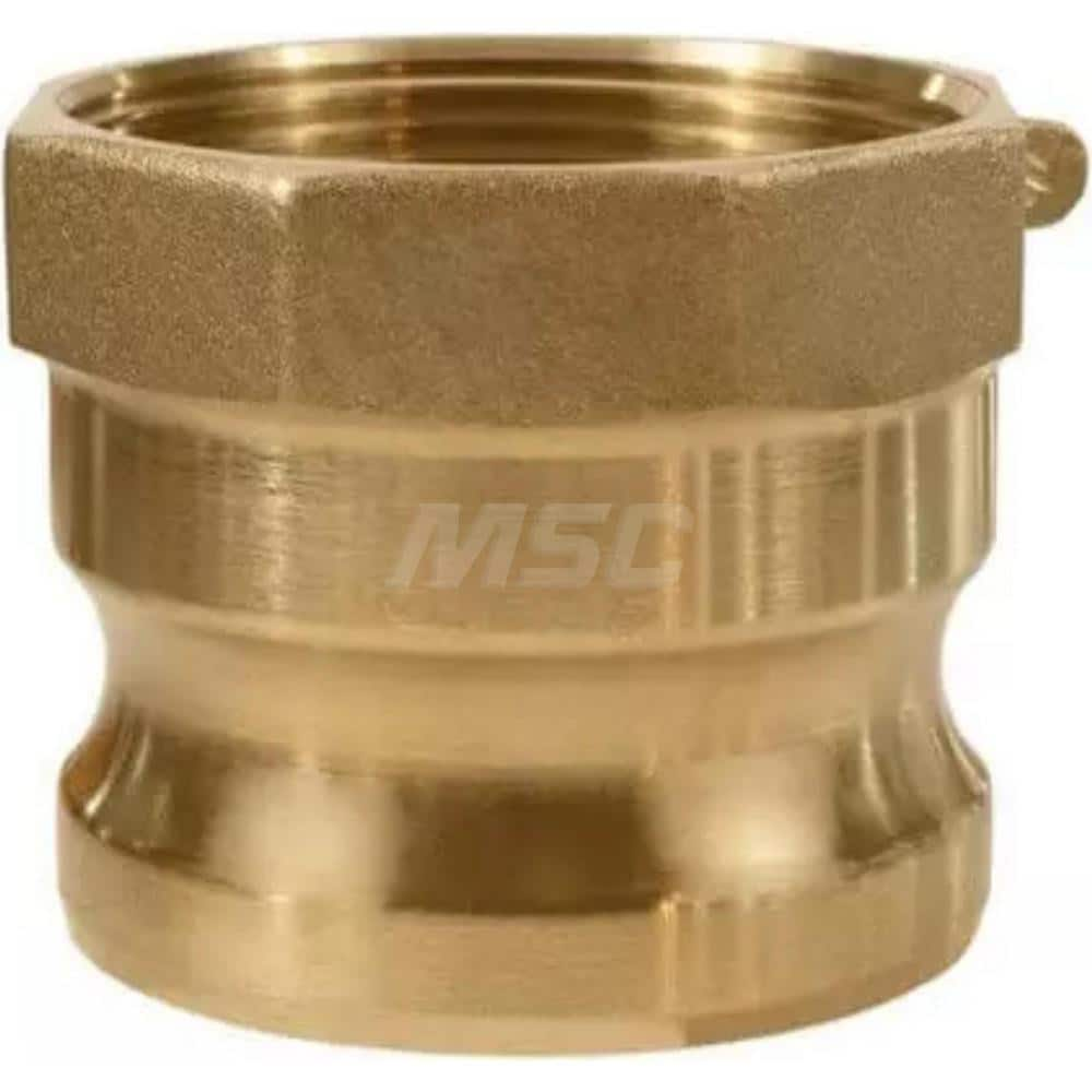 A Type Quick Coupling: 5″ Hose ID, 5″ Part A, Brass