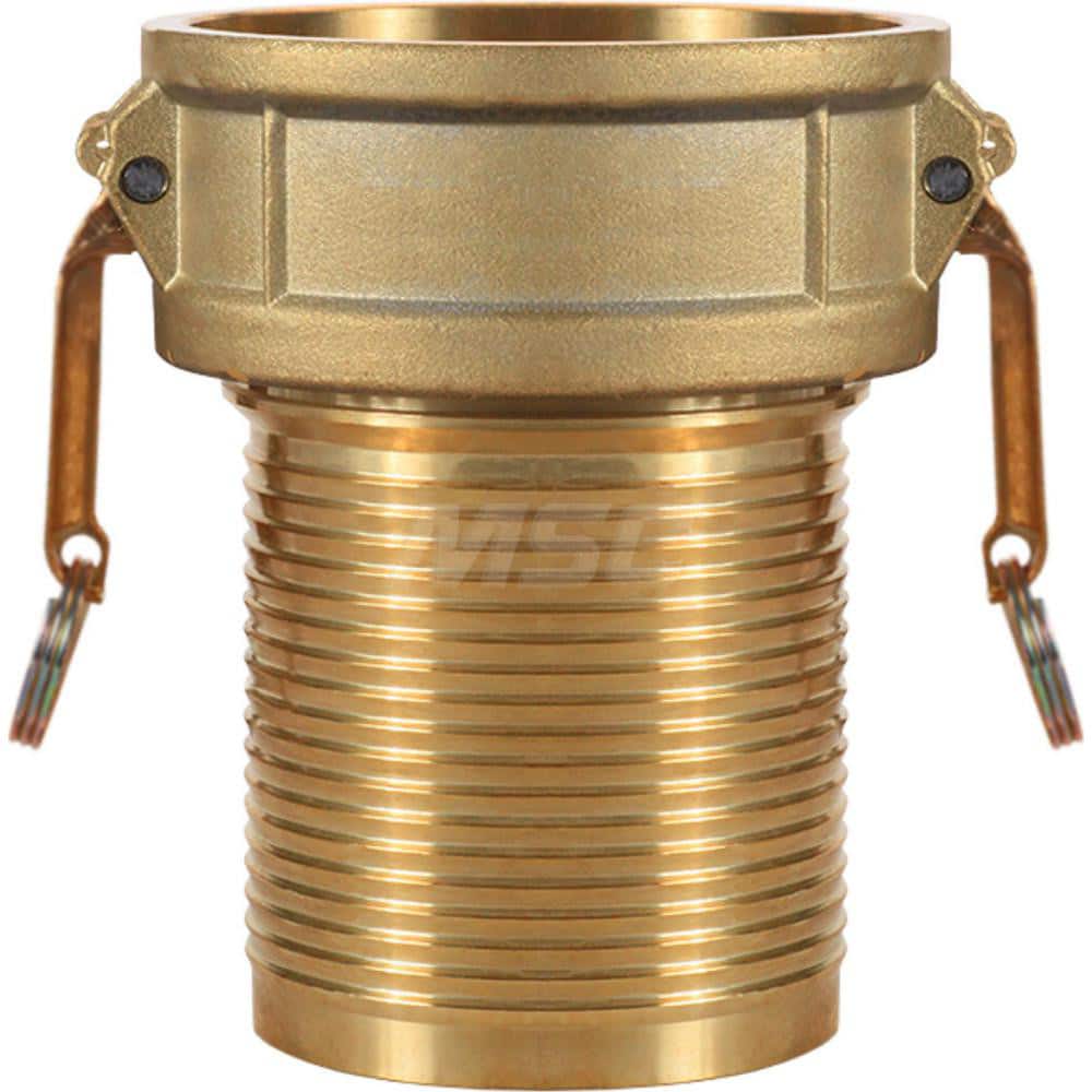 C-BR Type Quick Coupling: 2″ Hose ID, 2″ Part C, Brass
