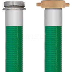 Liquid Suction & Discharge Hose; Inside Diameter (Inch): 4; Length (Feet): 10; Outside Diameter (Decimal Inch): 4.5600; Material: PVC; Working Pressure (psi): 50.000; Vacuum Rating: 29 In. Hg; Color: Green; Minimum Temperature (F): -23.000; Maximum Temper