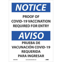 NMC - Safety Signs Message Type: COVID-19 Message or Graphic: Message Only - USA Tool & Supply