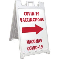 NMC - Safety Signs Message Type: COVID-19 Message or Graphic: Message & Graphic - USA Tool & Supply