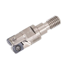 Tungaloy - Indexable High-Feed End Mills Cutting Diameter (mm): 12 Cutting Diameter (Inch): 0.3270 - USA Tool & Supply