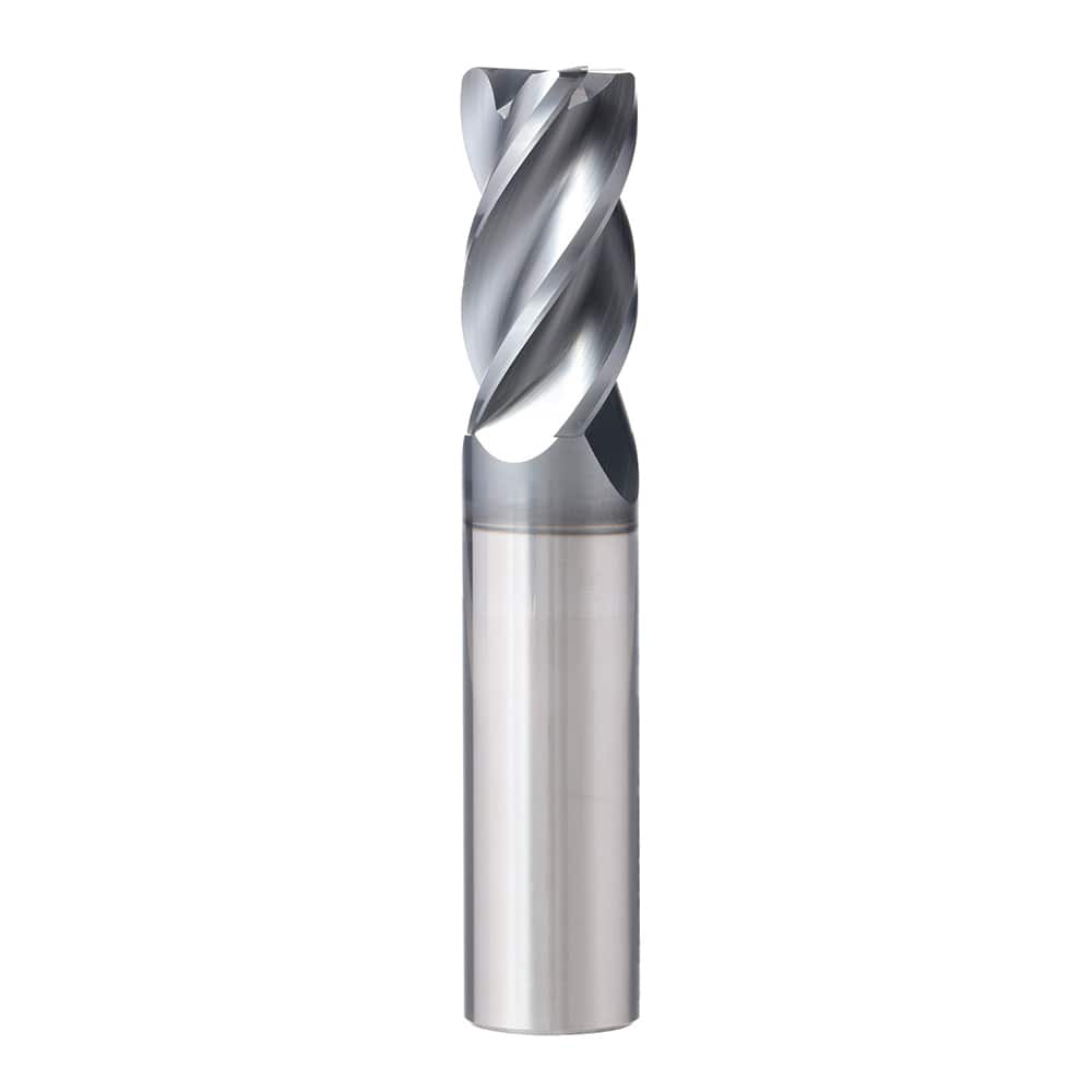 Supermill - Ball End Mills; Mill Diameter (Inch): 3/4 ; Mill Diameter (Decimal Inch): 0.7500 ; Number of Flutes: 4 ; Length of Cut (Inch): 1 ; Length of Cut (Decimal Inch): 1.0000 ; Material: Solid Carbide - Exact Industrial Supply