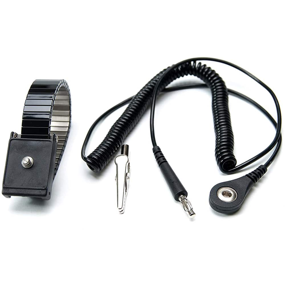 Bertech - Grounding Wrist Straps Includes Grounding Cord: No Grounding Cord Length (Feet): 12.00 - USA Tool & Supply