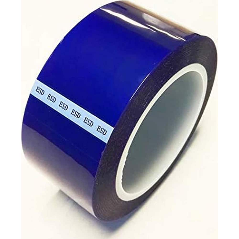 Bertech - Anti-Static Equipment Accessories Type: ESD Polyester Tape Backing Material: Polyester (Film) - USA Tool & Supply