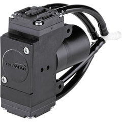 Thomas - Diaphragm-Type Vacuum Pumps Voltage: 12 VDC Compressor Type: Diaphragm Compressor and Vacuum Pump - USA Tool & Supply