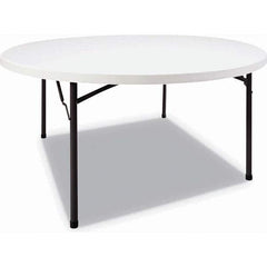 ALERA - Folding Tables Type: Folding & Utility Tables Diameter (Inch): 60 - USA Tool & Supply