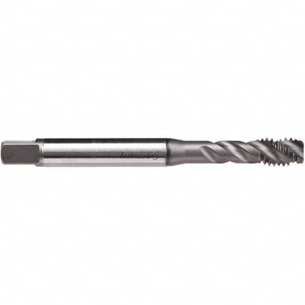 Emuge - 3/8-24 UNF 3 Flute 2B Modified Bottoming Fast Spiral Flute Tap - USA Tool & Supply