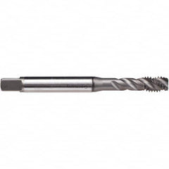 Emuge - #10-32 UNF 3 Flute 3B Modified Bottoming Fast Spiral Flute Tap - USA Tool & Supply