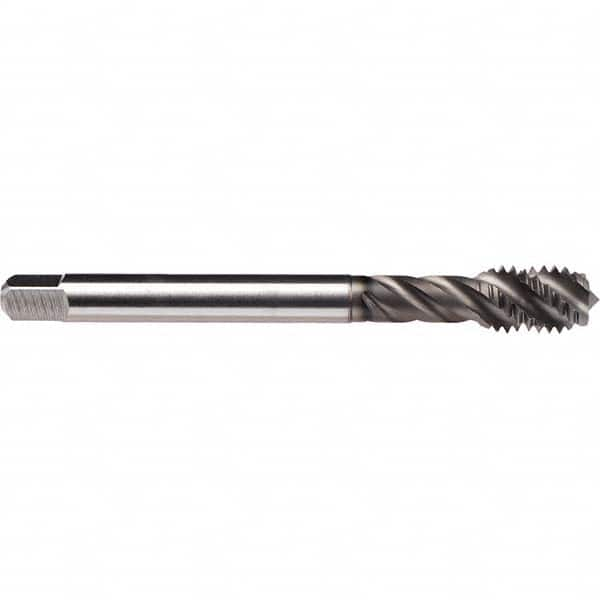 Emuge - 1-3/8-6 UNC 5 Flute 2B Modified Bottoming Fast Spiral Flute Tap - USA Tool & Supply