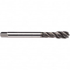 Emuge - 1-3/8-6 UNC 5 Flute 2B Modified Bottoming Fast Spiral Flute Tap - USA Tool & Supply