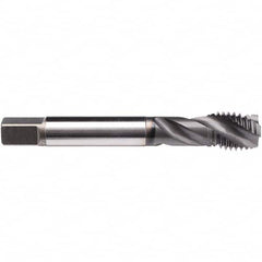 Emuge - 1-8 UNC 4 Flute 3B Modified Bottoming Fast Spiral Flute Tap - USA Tool & Supply