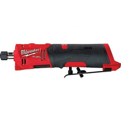 Milwaukee Tool - 1/4" Collet, 20,000 RPM, Straight, Electric Die Grinder - USA Tool & Supply