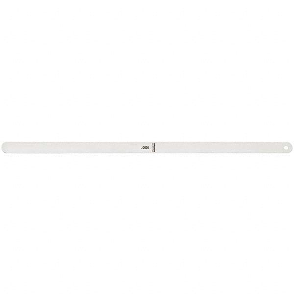 Starrett - Feeler Stock Rolls Thickness (Decimal Inch): 0.0005 Overall Length (Feet): 1.00 - USA Tool & Supply