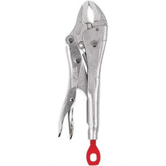 Locking Plier: Curved Jaw 1-Handed Handle