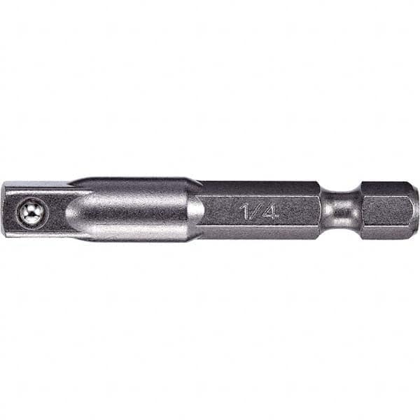 VEGA Industries - Hex Drive Handles, Holders & Extensions Type: Hex Adapter Style: Pin Lock - USA Tool & Supply
