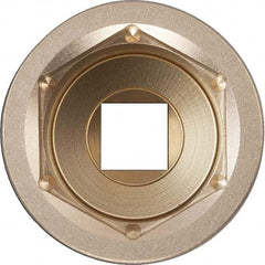 Ampco - 1" Drive 1-7/16" Nonsparking Standard Impact Socket - USA Tool & Supply