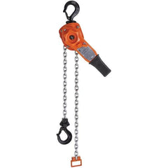 CM - 4,000 Lb Capacity, 15' Lift Height, Chain Manual Lever Hoist - USA Tool & Supply