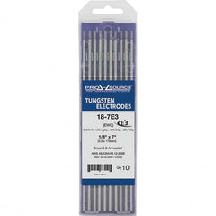 PRO-SOURCE - Tungsten Electrodes Type: E3 Diameter (Inch): 1/8 - USA Tool & Supply