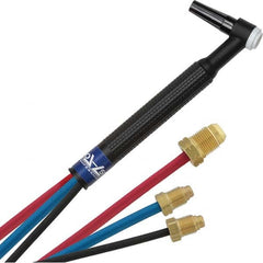 PRO-SOURCE - 250 Amp 12-1/2' Outfit 20 Water Cooled TIG Welding Torch Kit - USA Tool & Supply