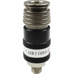Coilhose Pneumatics - Pneumatic Hose Fittings & Couplings Type: Safety Coupler Thread Size: 0.375 - USA Tool & Supply