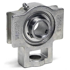 Shuster - SUCST211-32, 2" ID, 5-3/4" OAL x 171mm OAH, Ball Bearing Take-Up Unit - Exact Industrial Supply