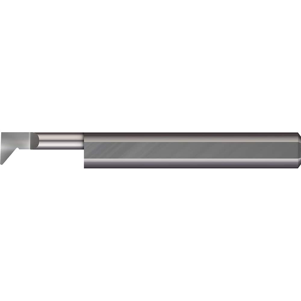 Profiling Tools; Minimum Bore Diameter (Decimal Inch): 0.1980; Maximum Bore Depth (Decimal Inch): 3/8; Radius: 0.0080; Overall Length (Decimal Inch): 2-1/2; Shank Diameter (Inch): 1/4; Projection: Projection; Finish/Coating: Uncoated; Projection (Decimal