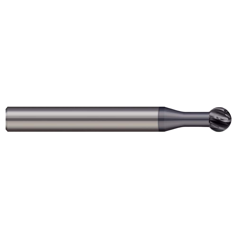 Harvey Tool - 3/64" Diam 270° Wrap Angle 0.04" LOC 4-Flute AlTiN Nano Finish Undercut End Mill - Exact Industrial Supply