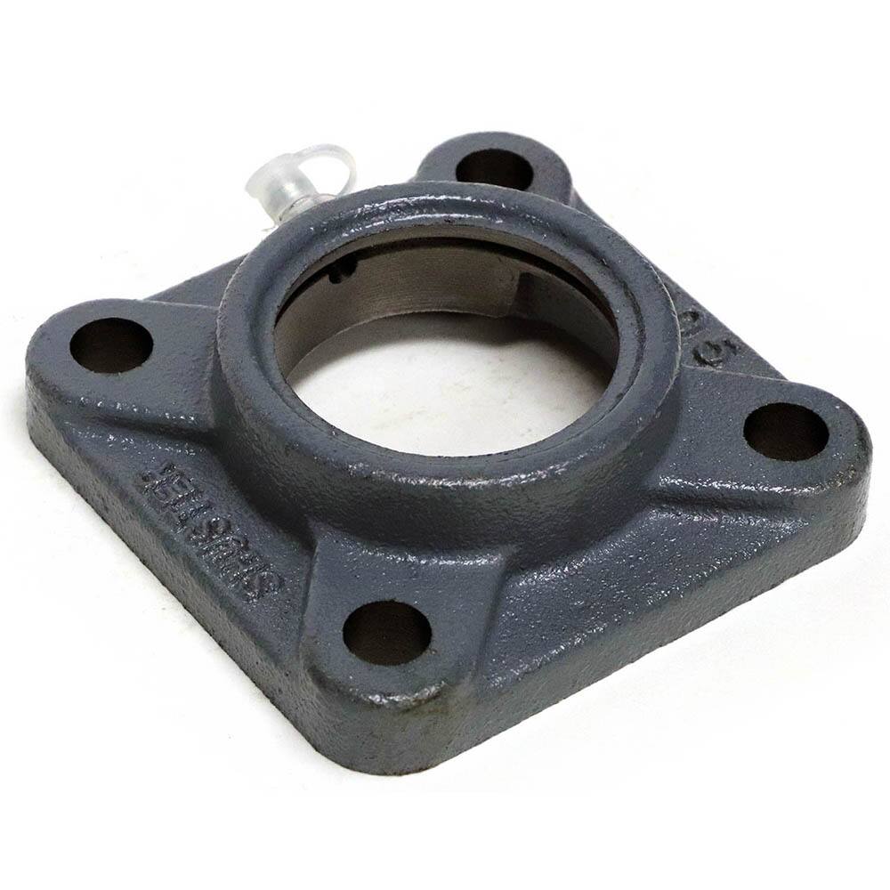 Shuster - FD205G, 52mm ID, 71mm OAL x 97mm OAH17.5mm Wide, 2-Bolt Flange Housing - Exact Industrial Supply