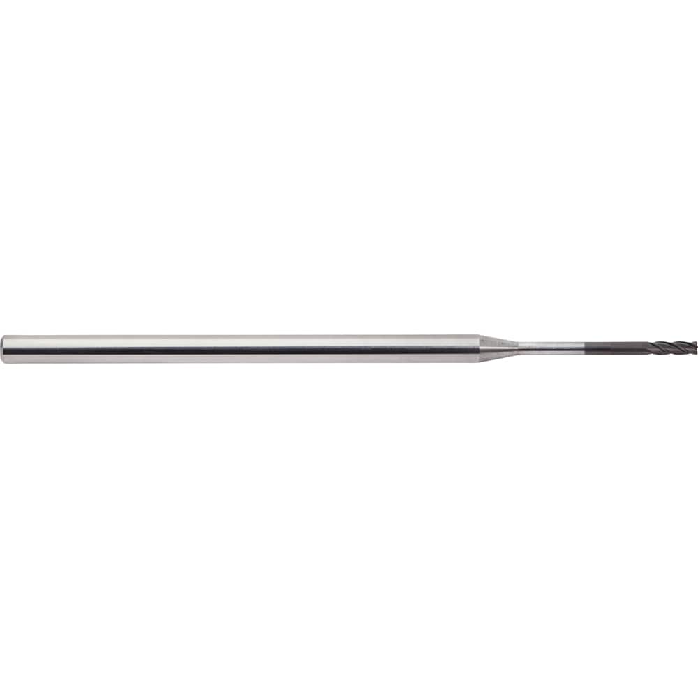 M.A. Ford - Corner Radius & Corner Chamfer End Mills; Mill Diameter (Inch): 1/16 ; Mill Diameter (Decimal Inch): 0.0625 ; End Type: Corner Radius ; Corner Radius (Inch): .010 ; Number of Flutes: 4 ; Material: Solid Carbide - Exact Industrial Supply