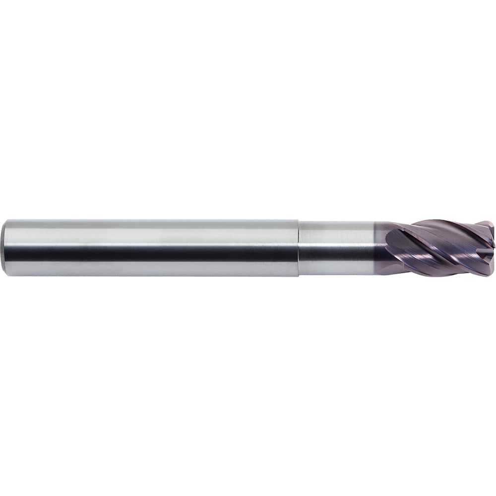 M.A. Ford - Corner Radius & Corner Chamfer End Mills; Mill Diameter (mm): 6.00 ; Mill Diameter (Decimal Inch): 0.2362 ; End Type: Corner Radius ; Corner Radius (mm): 1.500 ; Corner Radius (Inch): .059 ; Number of Flutes: 4 - Exact Industrial Supply