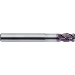 M.A. Ford - Corner Radius & Corner Chamfer End Mills; Mill Diameter (mm): 12.00 ; Mill Diameter (Decimal Inch): 0.4724 ; End Type: Corner Radius ; Corner Radius (mm): 0.300 ; Corner Radius (Inch): .012 ; Number of Flutes: 4 - Exact Industrial Supply