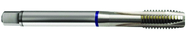 M10x1.5 6H 3-Flute Cobalt Blue Ring Spiral Point Plug Tap-Bright - USA Tool & Supply