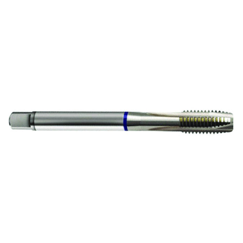M4 x .70 3FL 6H Cobalt Spiral Point Plug Blue Ring Tap-Bright FORM-B DIN 376 - USA Tool & Supply