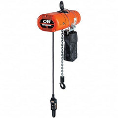 CM - Electric Hoists Type: Electric Hoist Load Capacity (Ton): 1 - USA Tool & Supply