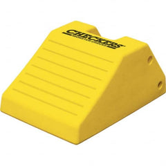 Checkers - Wheel Chocks Width (Inch): 15 Height (Inch): 10-1/2 - USA Tool & Supply