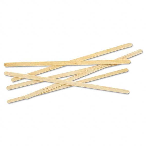 ECO PRODUCTS - Coffee, Tea & Accessories Breakroom Accessory Type: Coffee Stirrers Breakroom Accessory Description: Renewable Wooden Stir Sticks - 7" 1000/Pack 10 Pk/Carton - USA Tool & Supply