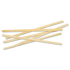 ECO PRODUCTS - Coffee, Tea & Accessories Breakroom Accessory Type: Coffee Stirrers Breakroom Accessory Description: Renewable Wooden Stir Sticks - 7" 1000/Pack 10 Pk/Carton - USA Tool & Supply