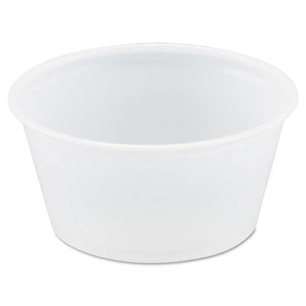 DART - Polystyrene Portion Cups, 2 oz, Translucent, 250/Bag, 10 Bags/Carton - USA Tool & Supply